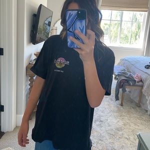 hard rock cafe oversized tee